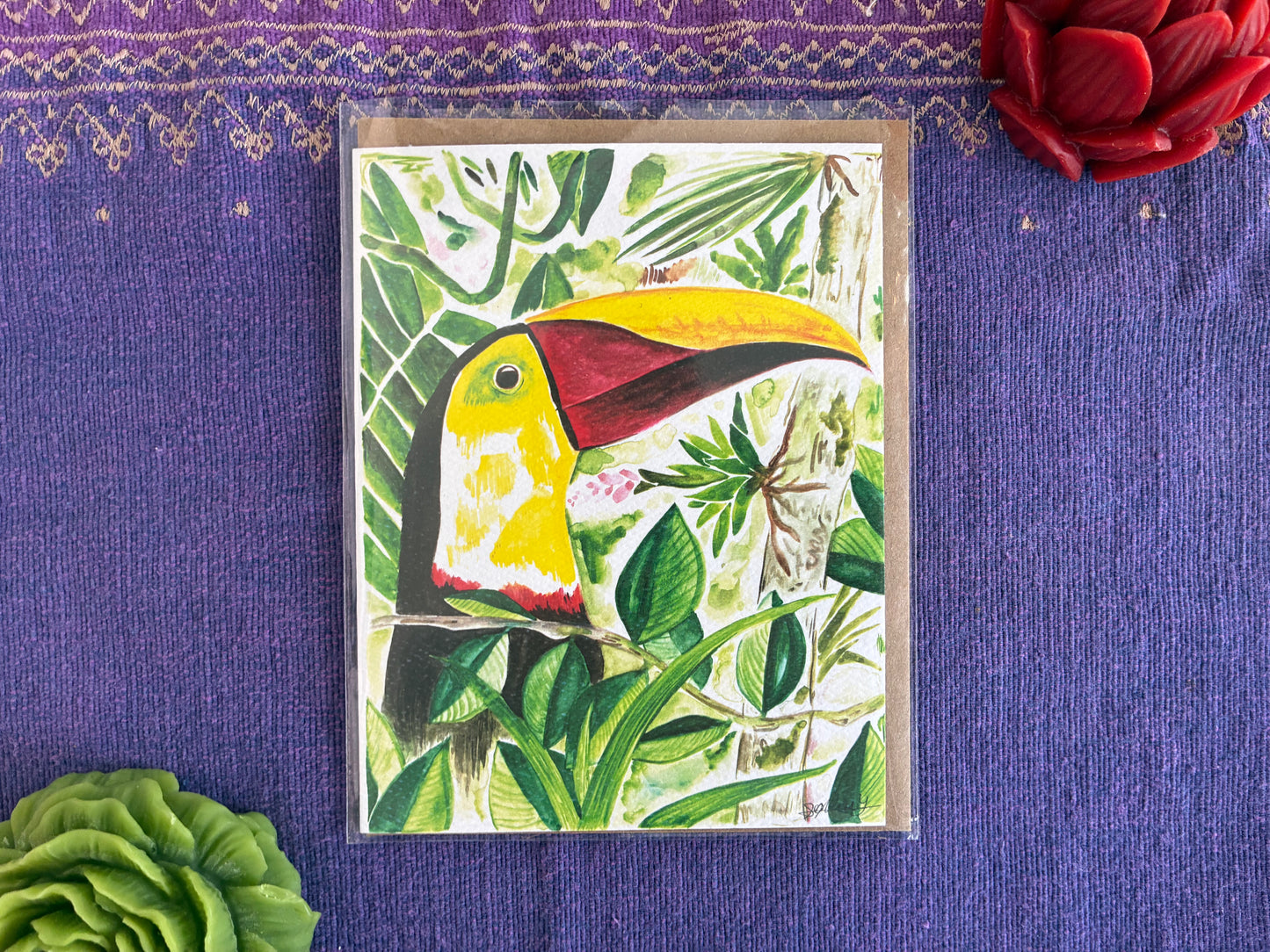 Toucan Greeting Card
