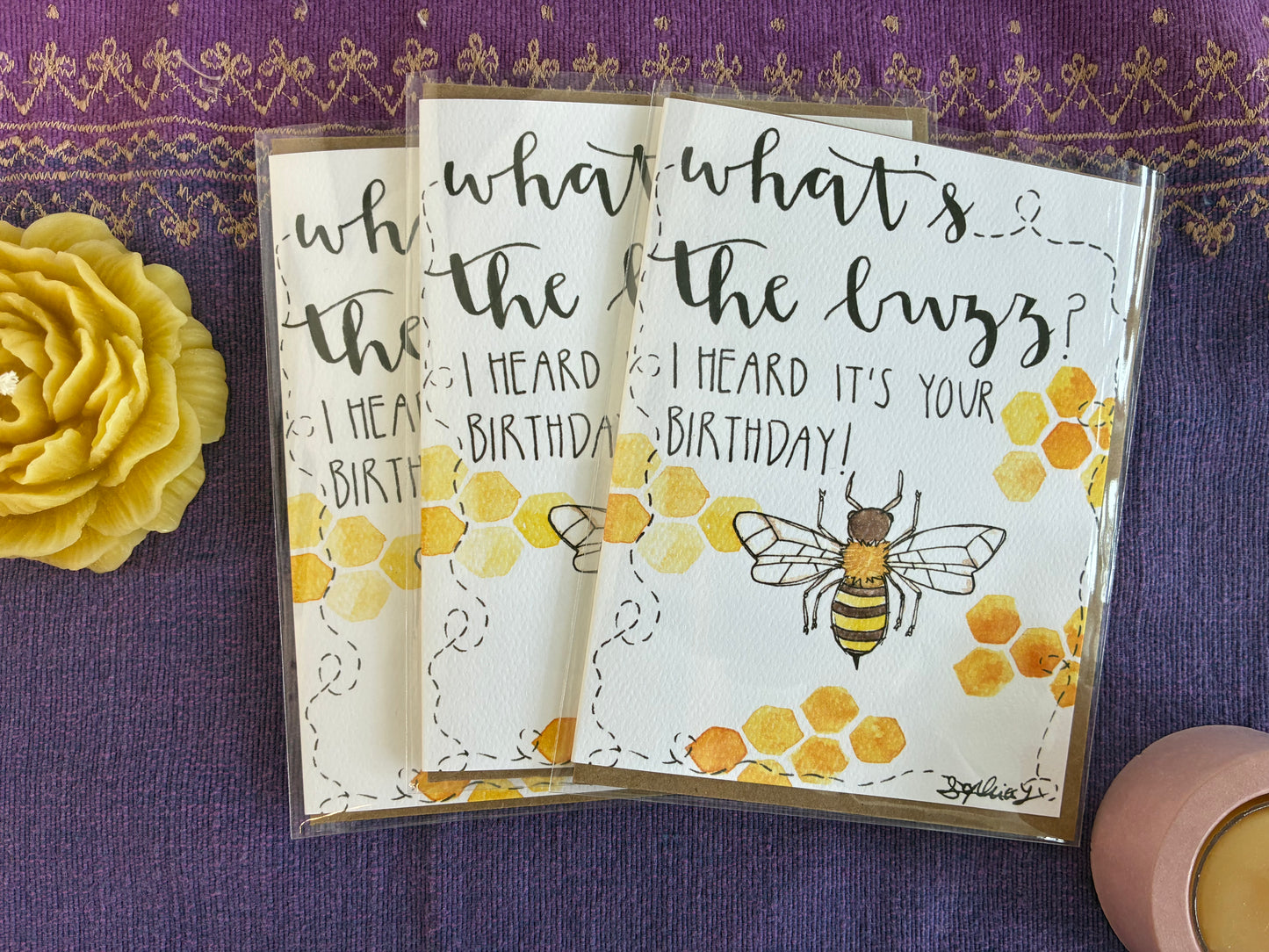Bday Buzz Greeting Card