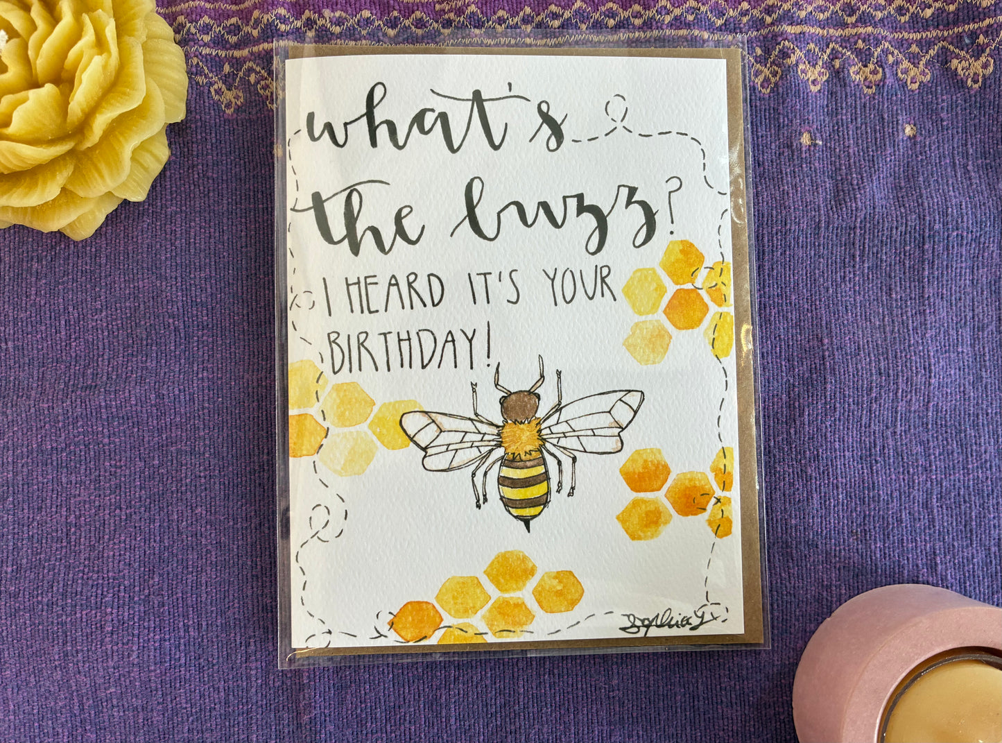 Bday Buzz Greeting Card