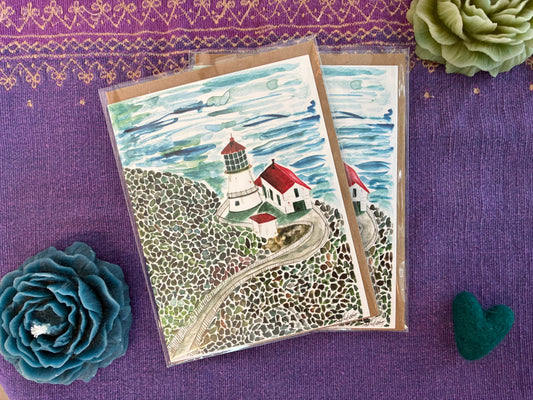 Lighthouse Greeting Card