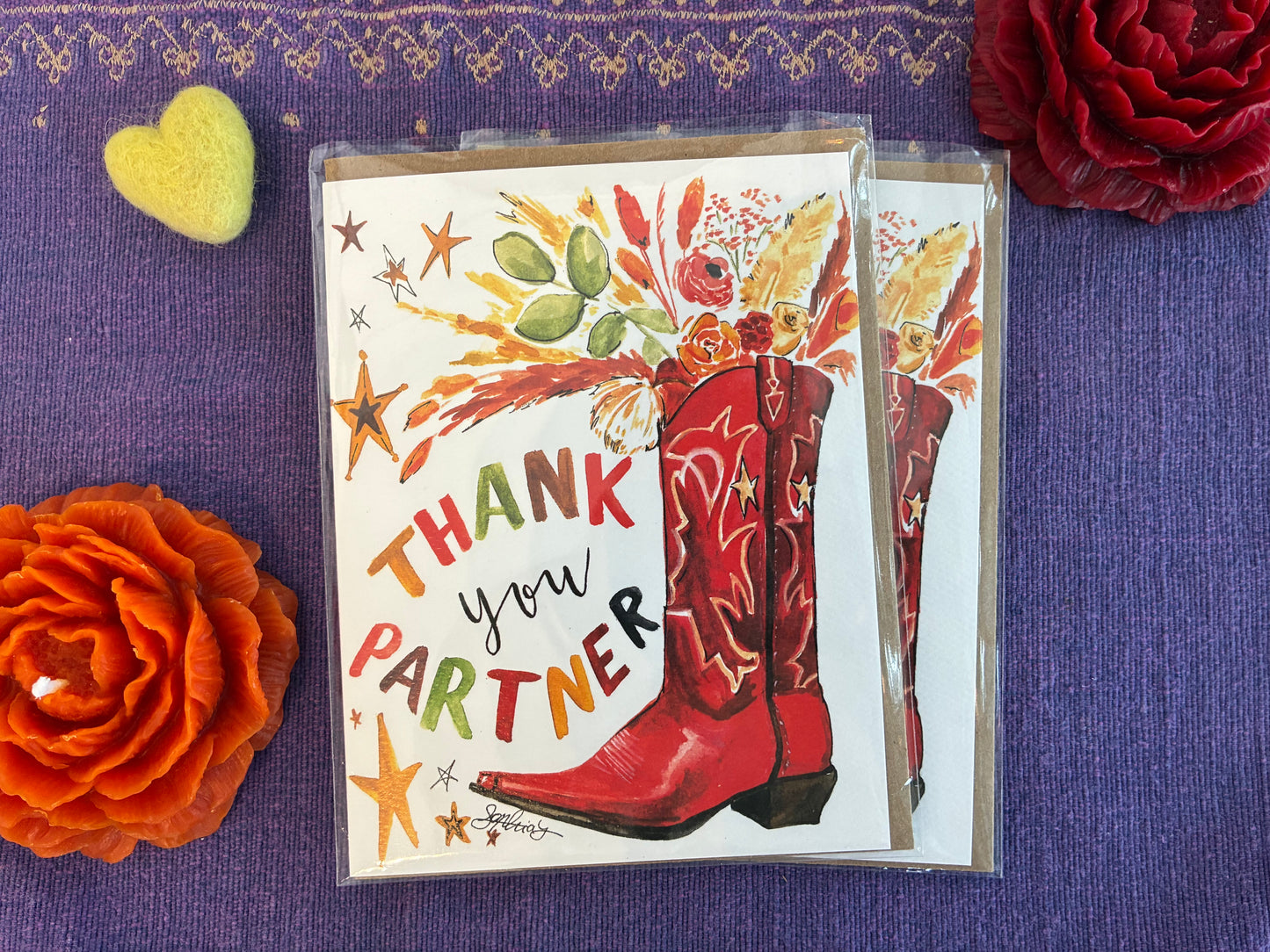Thank You Partner Greeting Card