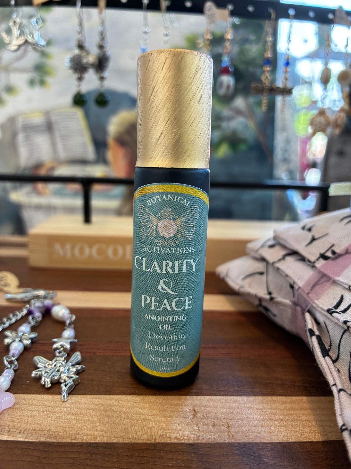Clarity & Peace: Spiritual Support and Stress Relief Anointing Oil