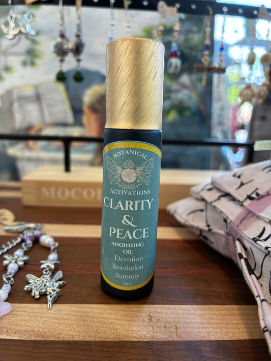 Clarity & Peace: Spiritual Support and Stress Relief Anointing Oil