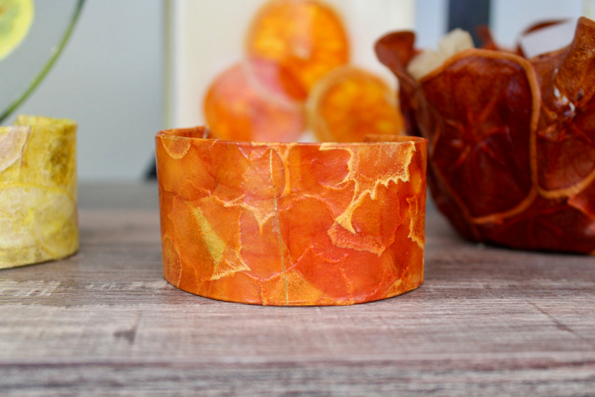 Carrot Vegetable Parchment Cuff
