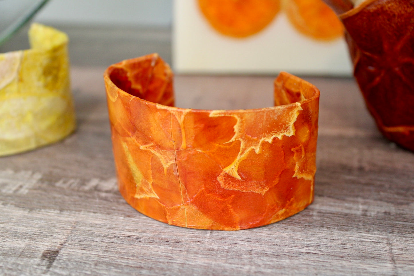 Carrot Vegetable Parchment Cuff