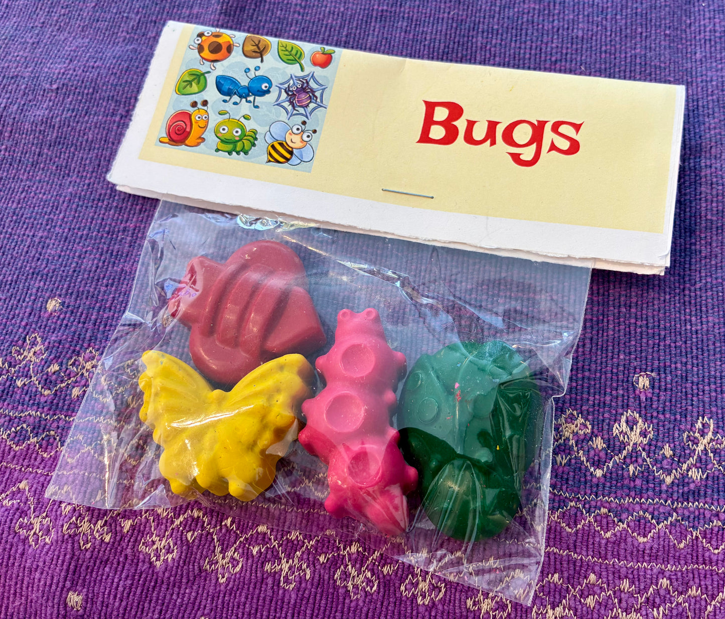 Bugs - Crayon Bags