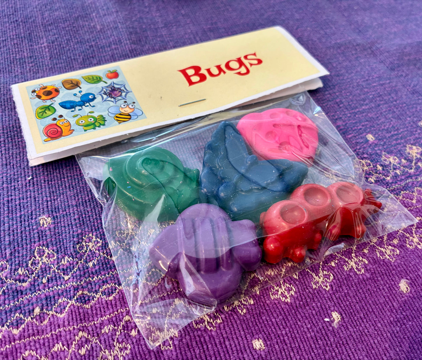 Bugs - Crayon Bags