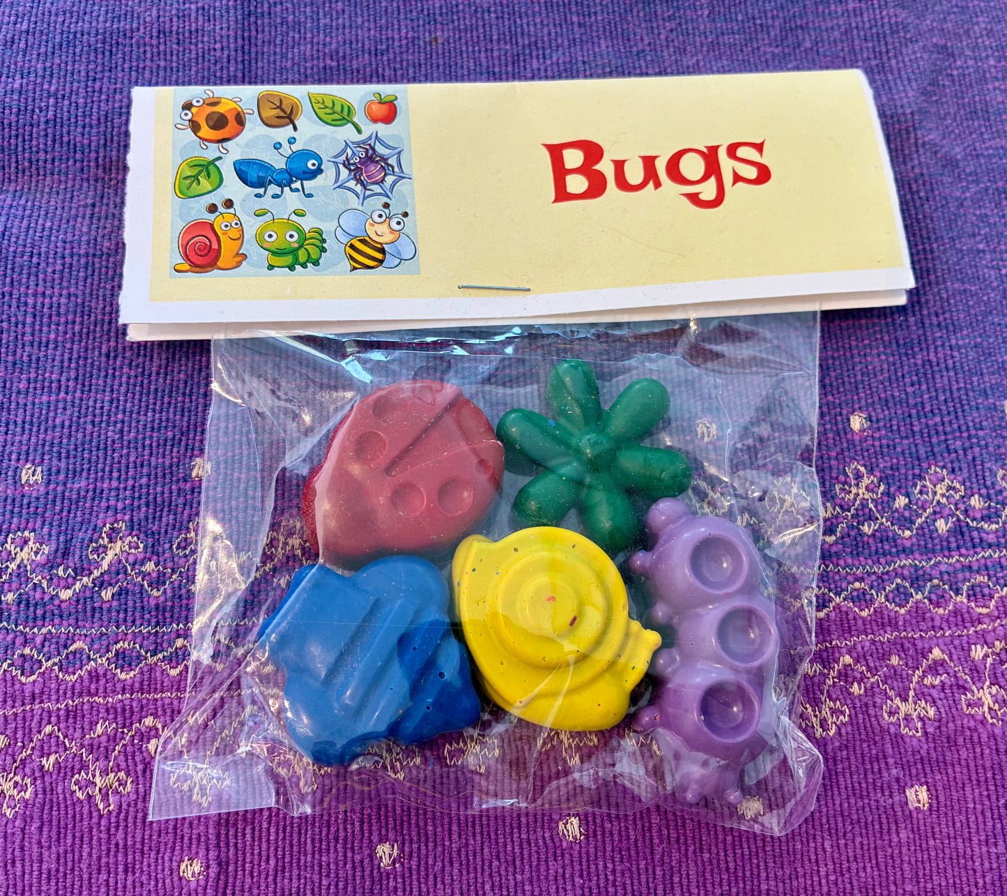 Bugs - Crayon Bags