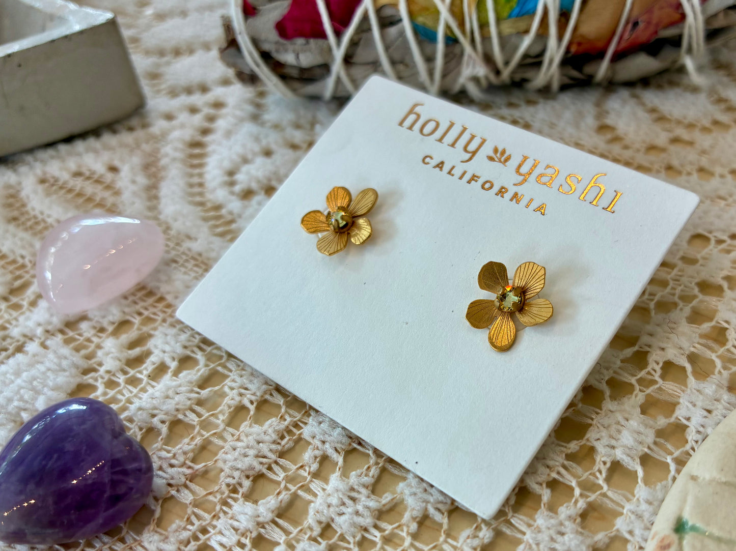 Petite Plumeria Posts - Champagne