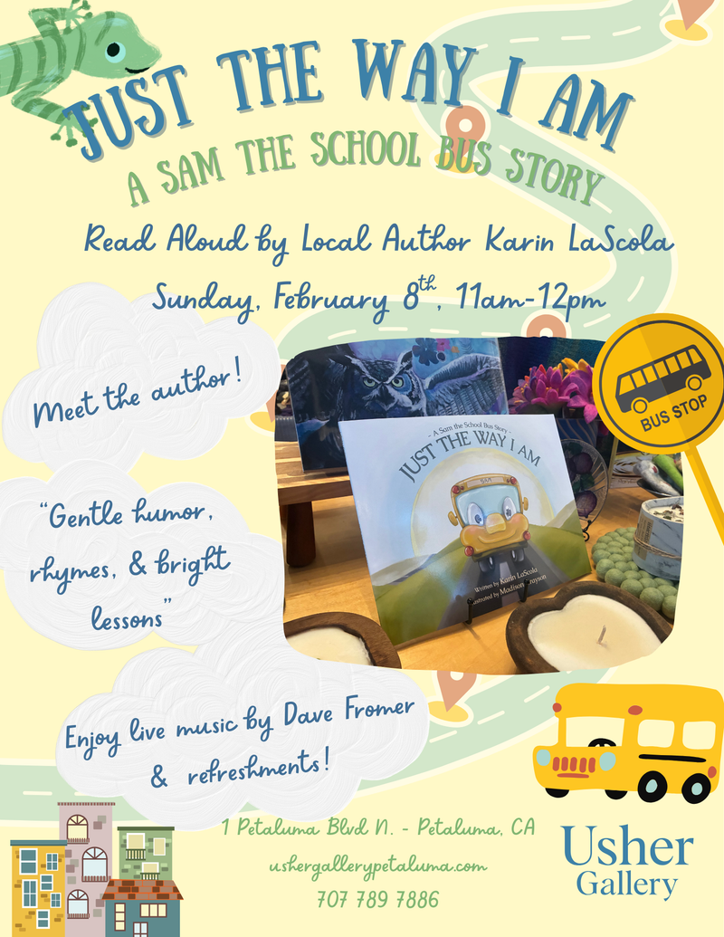 Local Author Read-Aloud! Just the Way I Am: A Sam the School Bus Story