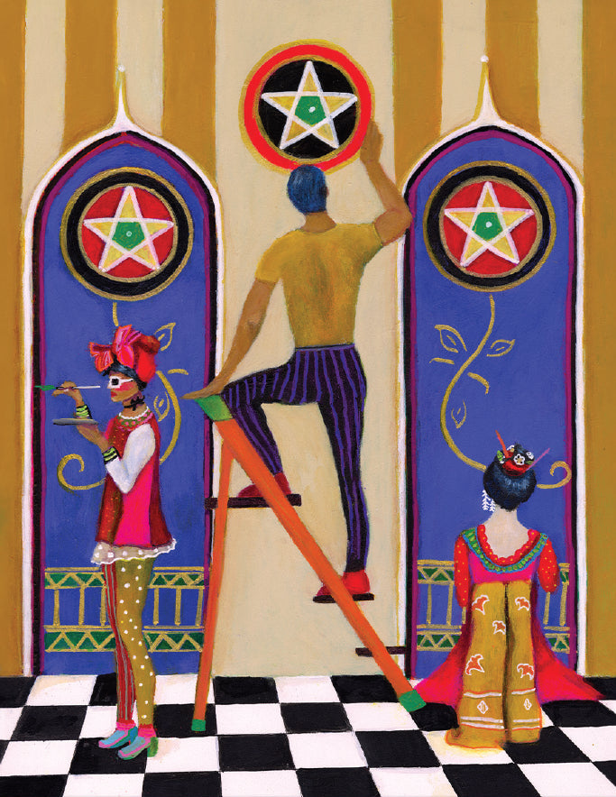 Three of Pentacles
