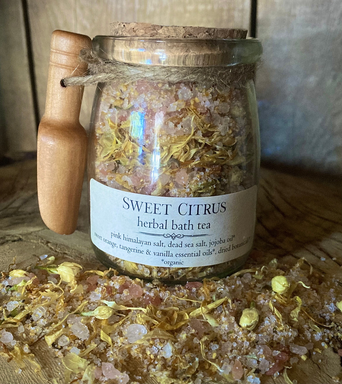 Sweet Citrus Herbal Bath Tea