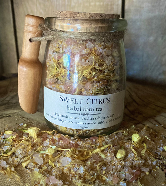 Sweet Citrus Herbal Bath Tea