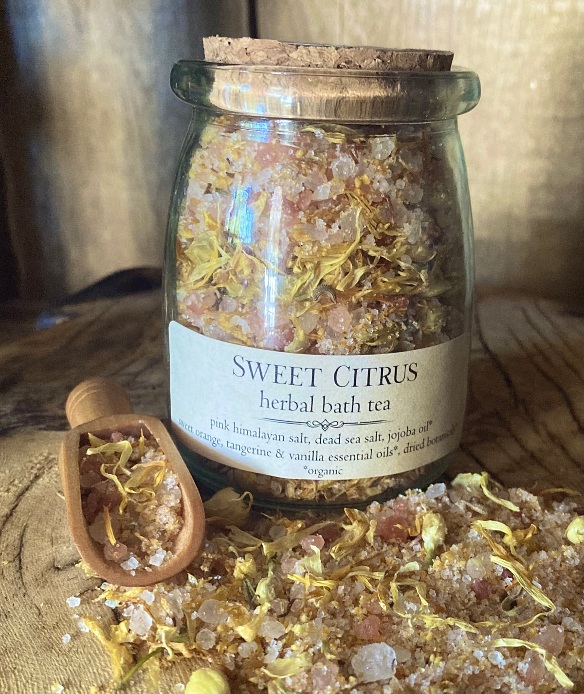 Sweet Citrus Herbal Bath Tea