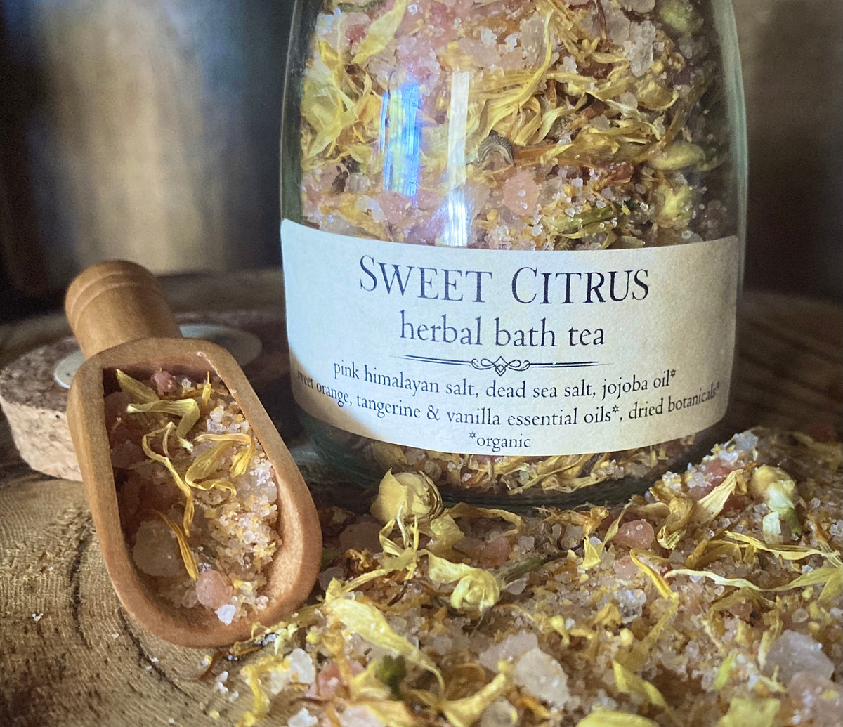 Sweet Citrus Herbal Bath Tea