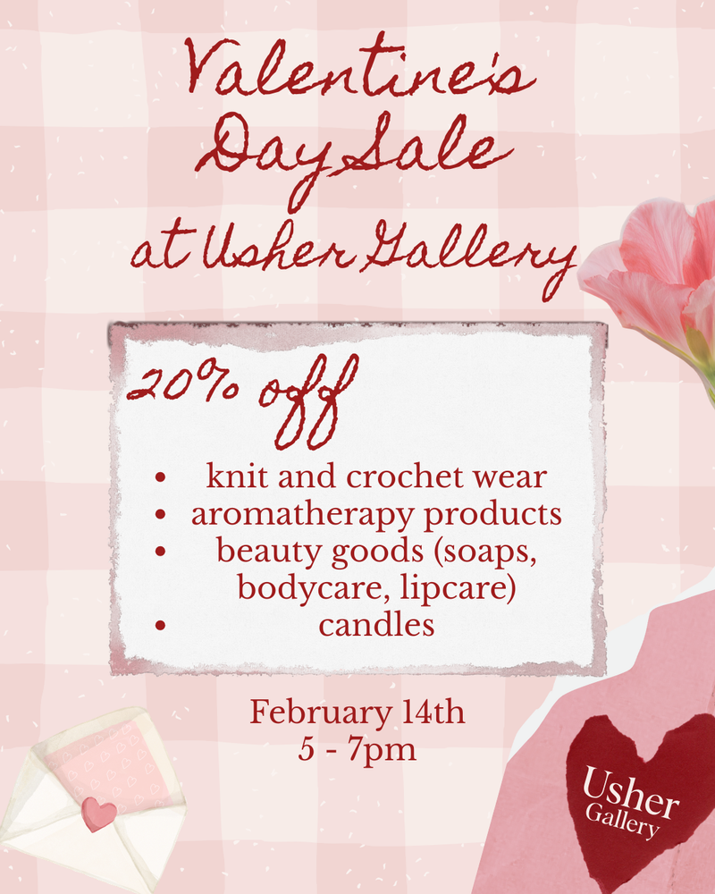 Art for your Heart: Featured Art, Valentine's Flash Sale, and Treats