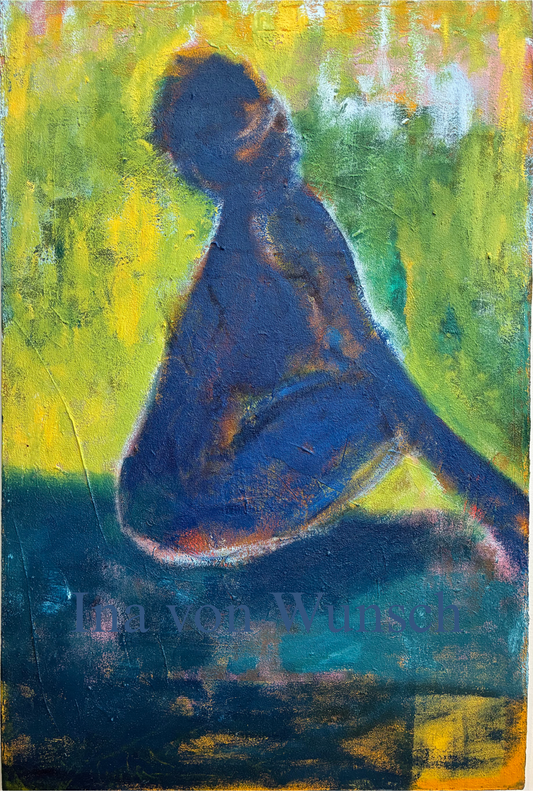 The One i Love is Everywhere / Der Den Ich Liebe Ist Ueberall / Celui Que J'aime Partout. 1963. ( Yellow Nude ) Three