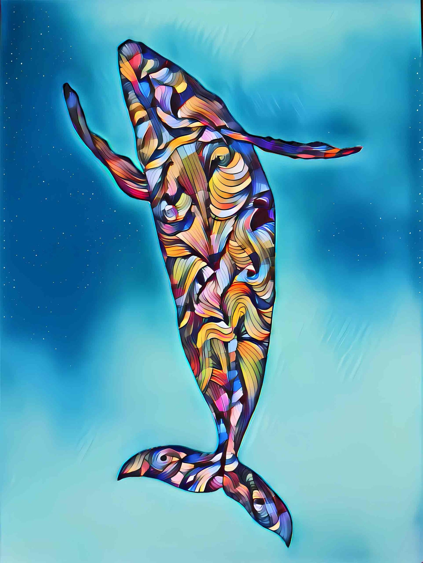 Dancing Humpback Whale