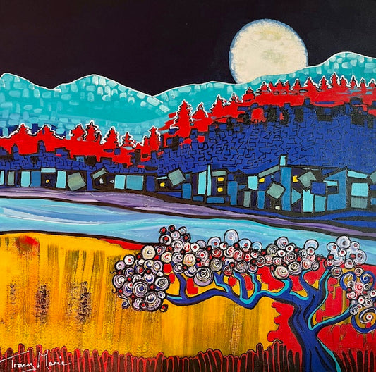 Moonlight Over Bodega Bay